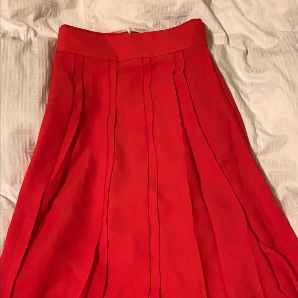 Jcrew pleated skirt